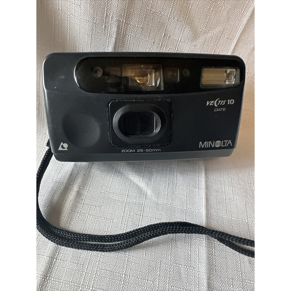 Minolta Vectis 10 25-50MM 35MM Camera UNTESTED